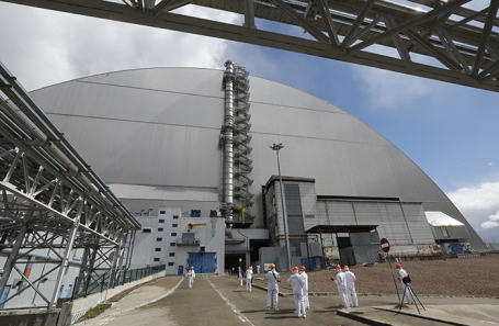 Чернобыльская АЭС.