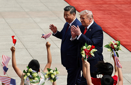 Си Цзиньпин и Дональд Трамп.