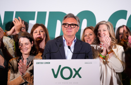 Лидер регионального отделения партии Vox в Андалуссии Мануэль Гавира.