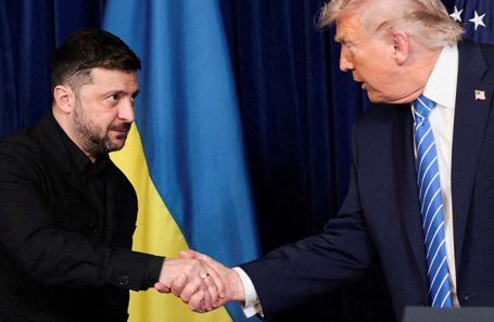 Владимир Зеленский и Дональд Трамп.