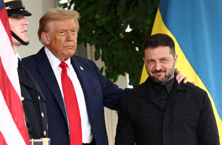 Дональд Трамп и Владимир Зеленский. Архивное фото.