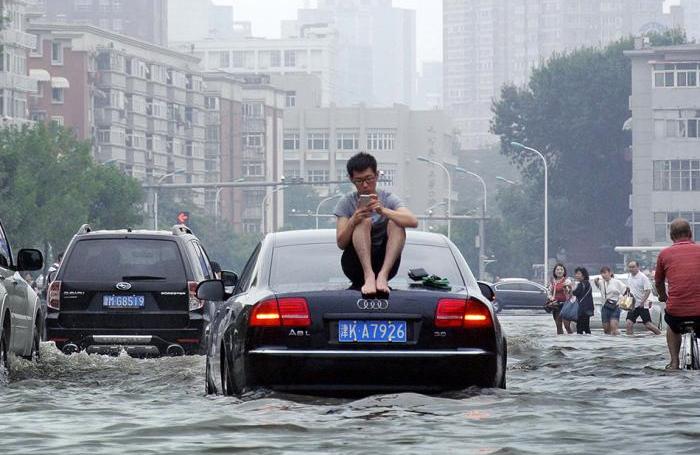 Поднебесная уходит под воду