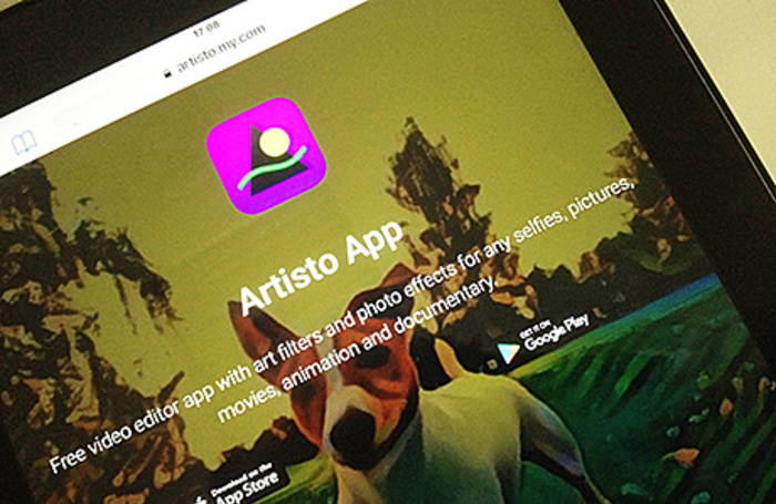 Российское мобильное приложение Artisto вошло в топ-десять американского AppStore