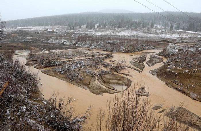 Прорыв дамбы в Красноярском крае
