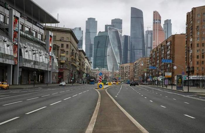 Москва на самоизоляции
