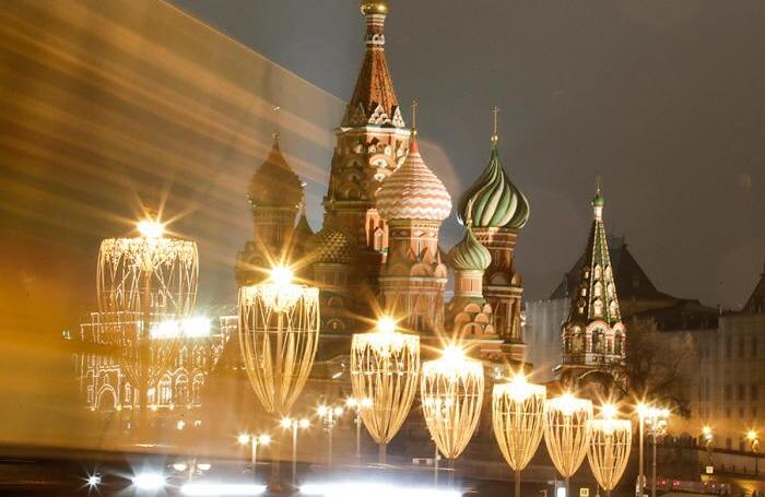 Новогодняя Москва