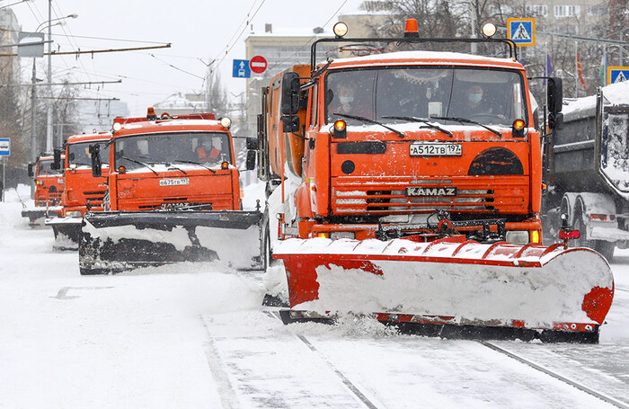 Аномальный снегопад в Москве