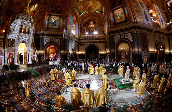 Праздничные богослужения в храмах России