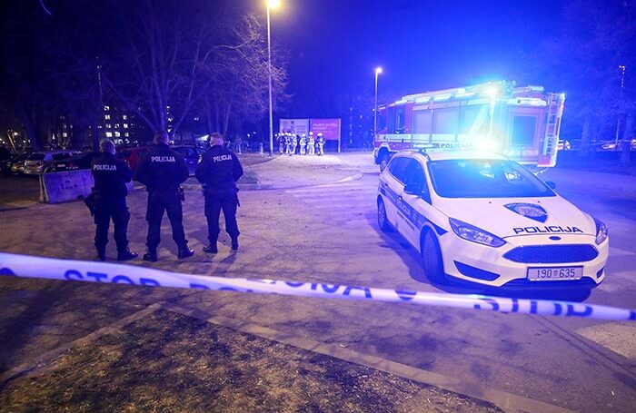 В Загребе упал украинский беспилотник