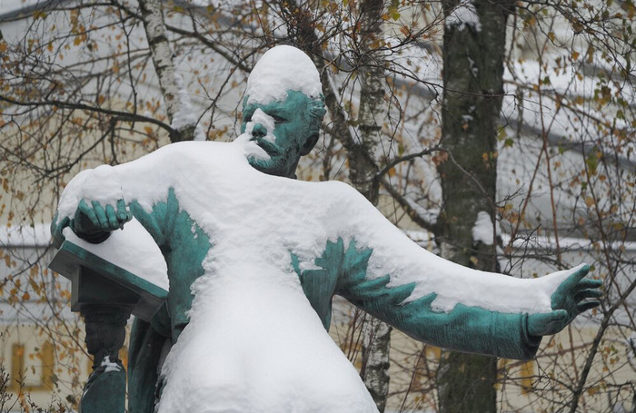 Москва заснеженная 