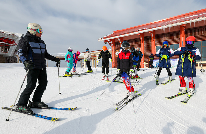 В страну Чучхе на горных лыжах