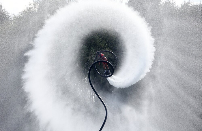 Фестиваль Hydrofly fest 2024 на Круглом пруду в Измайловском парке в Москве.