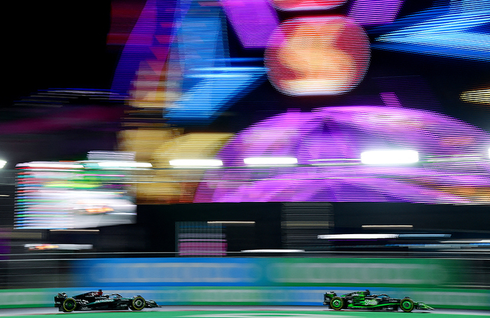 Формула 1: Гран-при Лас-Вегаса 2024 года на трассе Las Vegas Circuit.