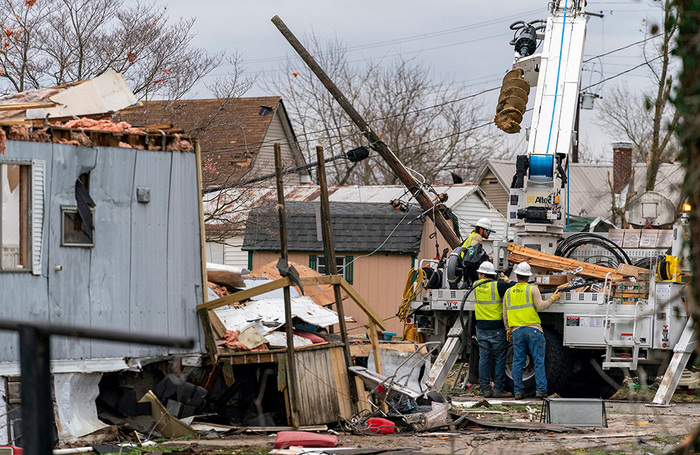 Удар стихии по Миссури