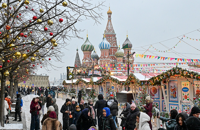 Москва новогодняя