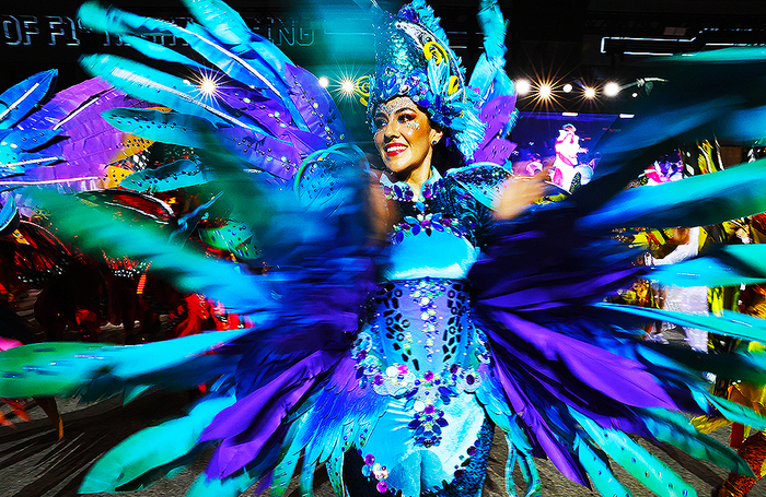 Парад Чингай в Сингапуре.