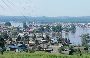 Паводок в Иркутской области распространяется на все большие территории