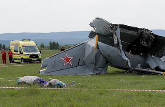 В Кемеровской области разбился легкомоторный самолет L-410 со спортсменами-парашютистами из клуба ДОСААФ