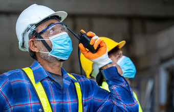 Дроны будут напоминать о необходимости носить маски на подмосковных стройках