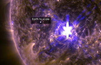 На Солнце после двухнедельного перерыва возобновились вспышки уровня М