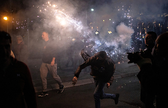 В Белграде продолжаются акции протеста