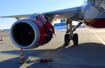 Sukhoi Superjet 100 совершил благополучную аварийную посадку в Хабаровске