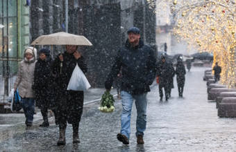 В понедельник в Москве будут ледяные дожди и минусовая температура