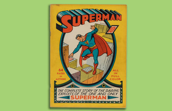 Первый комикс о Супермене продали за рекордные 9 млн долларов