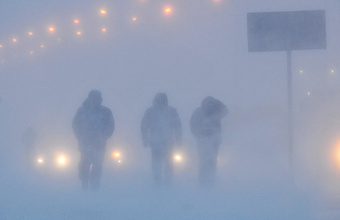 На Саратовскую и Пензенскую области обрушилась пурга