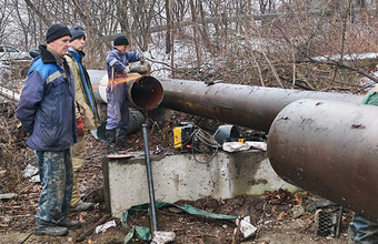 Более 7 тысяч человек остались без отопления в Находке из-за ДТП на теплотрассе