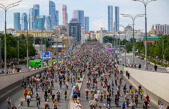 Весенний велофестиваль в Москве