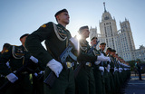 Репетиция Парада Победы в Москве.