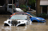 Последствия сильного дождя в Сочи
