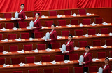 Открытие сессии Народного политического консультативного совета Китая (НПКСК) в Большом зале Дома народных собраний в Пекине.