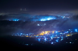 Туман во Владивостоке.
