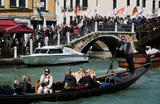 Протест против введения регистрационного и туристического сбора за посещение  Венеции.