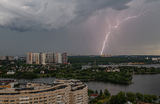 Гроза в Москве.