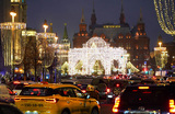 Предновогодние пробки в Москве.