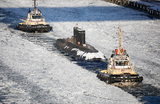 Подводная лодка «Якутск». Морской канал, Санкт-Петербург.