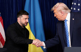 Зеленский встречается с Трампом в Давосе