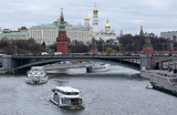 Открытие летнего сезона навигации на Москве-реке.