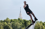 Выступление на празднике «День Московского спорта» в Лужниках.