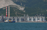 Зерновой терминал Новороссийска КСК приостанавливает перевалку зерна из-за атак БПЛА